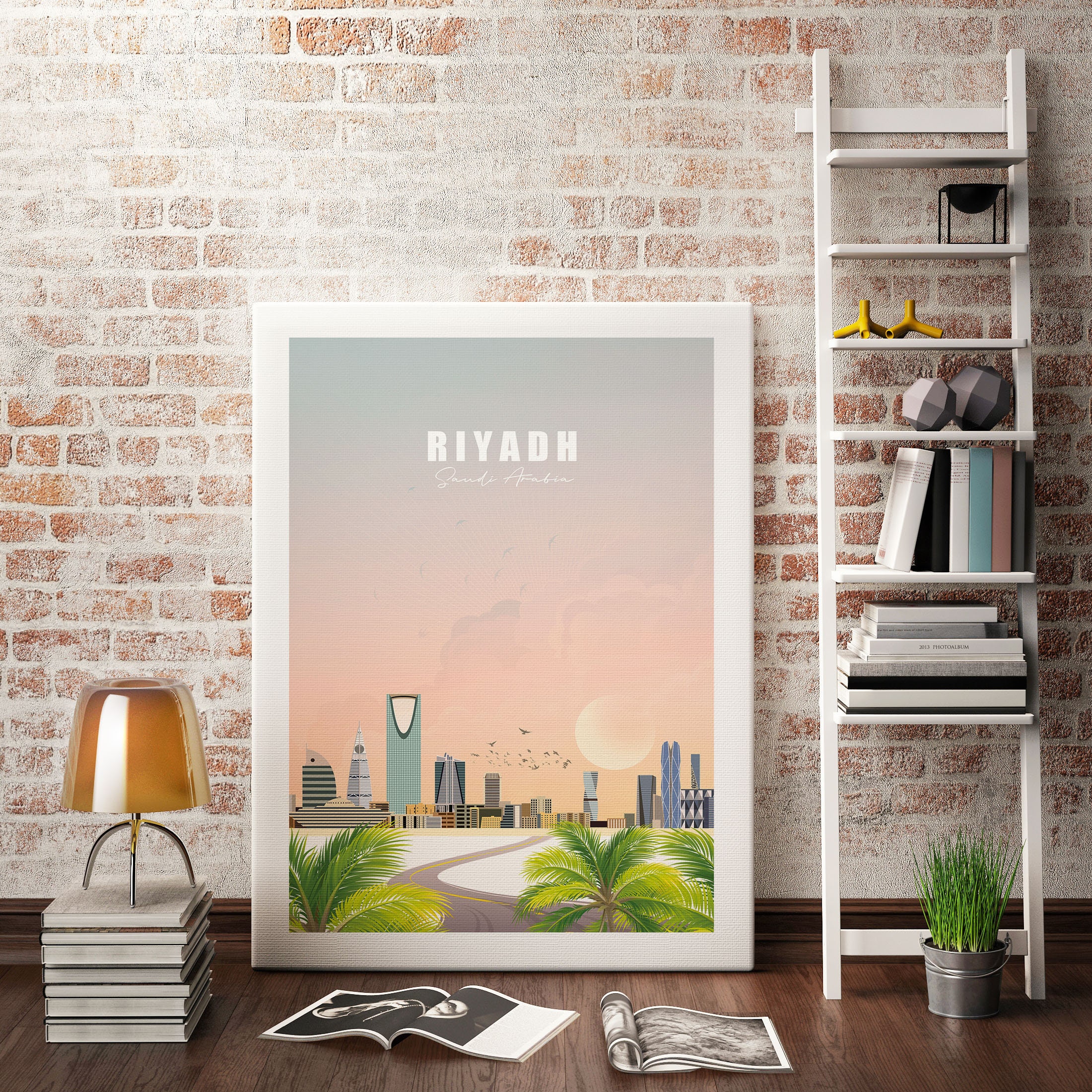 Riyadh Travel Poster , Saudi Arabia Print - Etsy