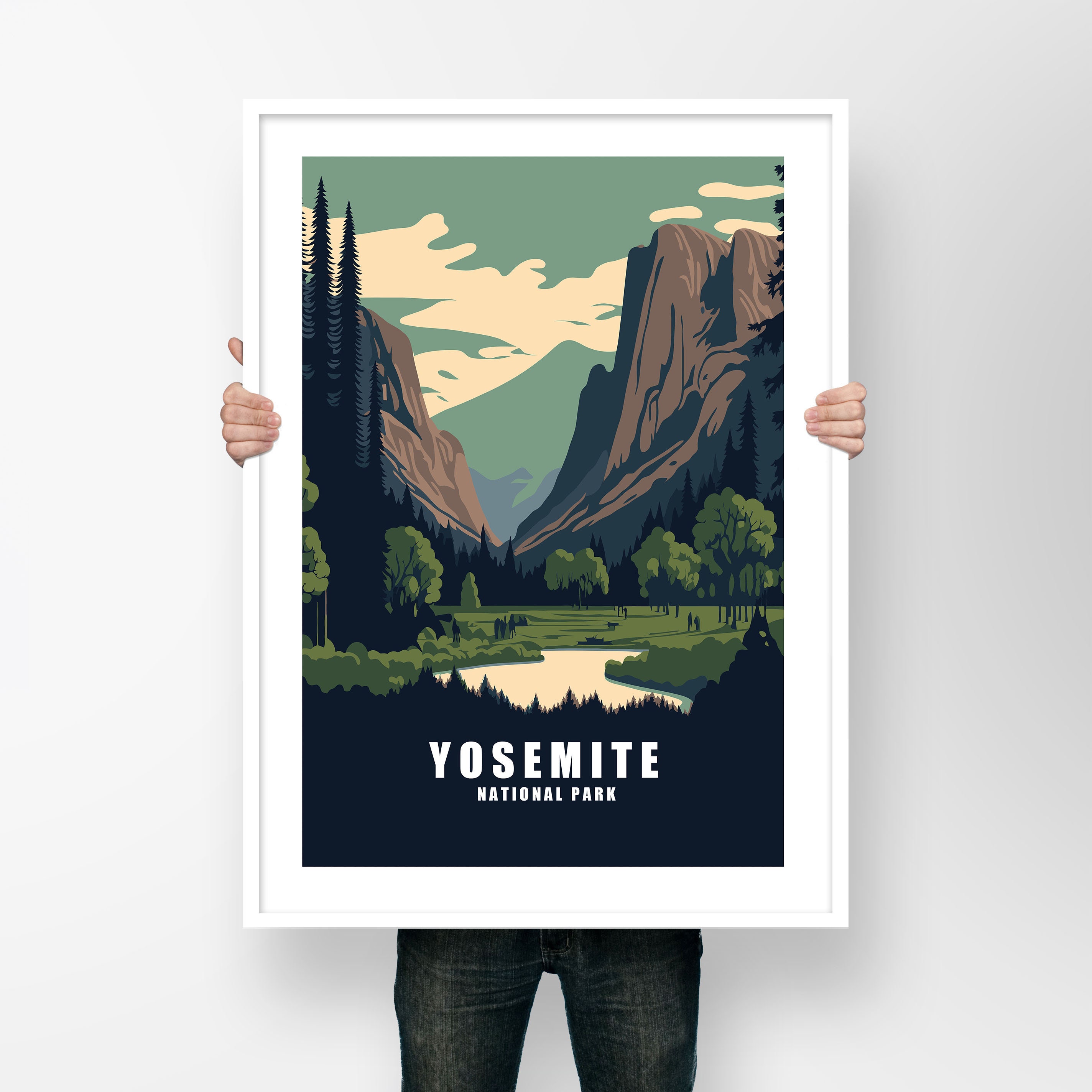 Discover Parc National De Yosemite Poster