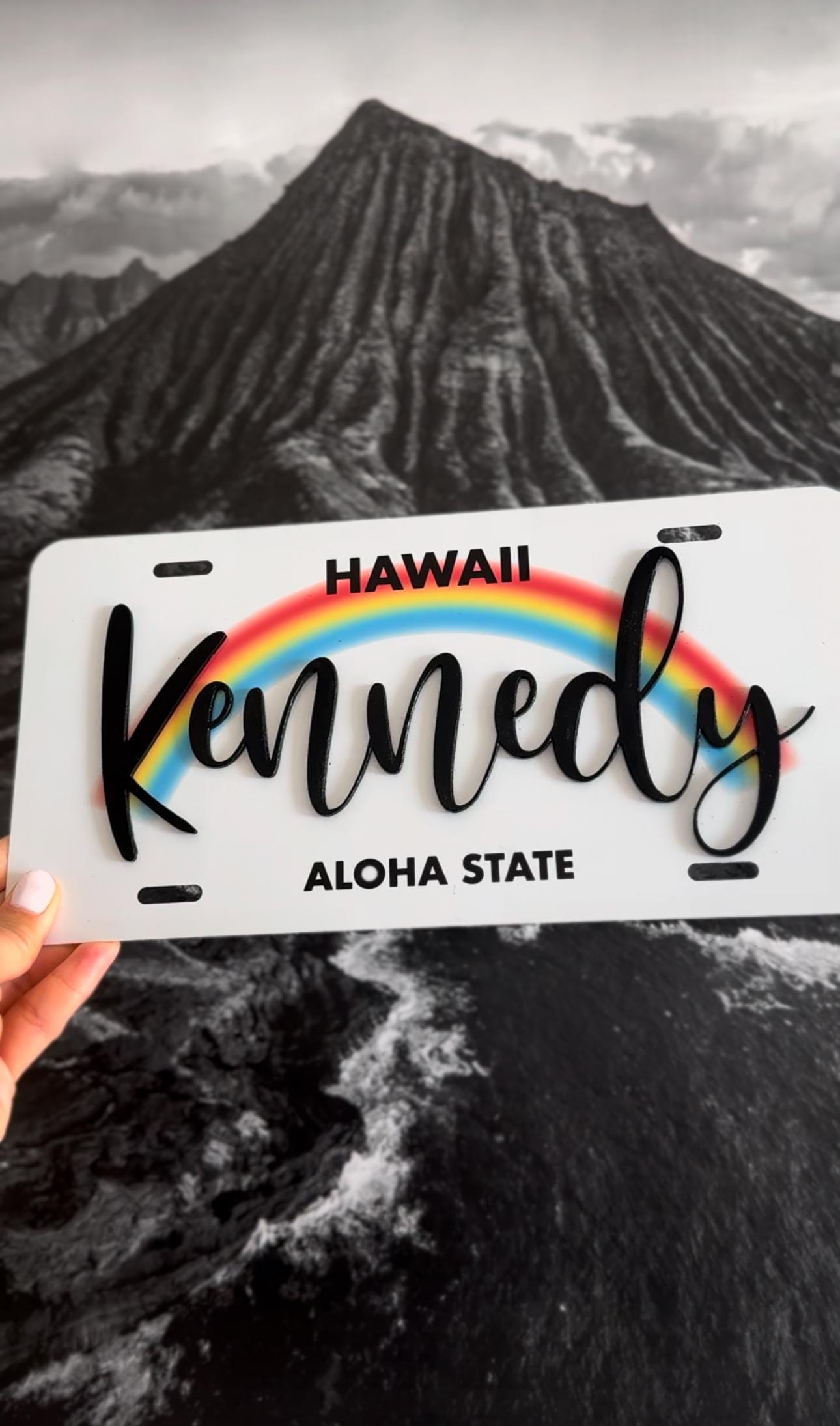 Custom License Plate (Great for graduations or decoration)