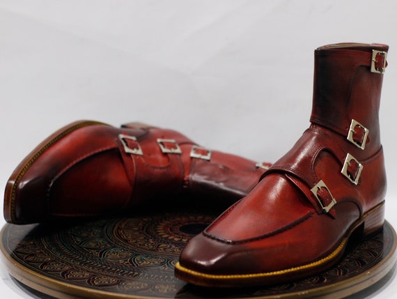 Four buckle deals boots
