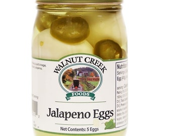 Jalapeno Eggs Pickled 5 eggs