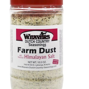 SEASONING - Farm Dust With Himalayan Salt 10.5 oz.