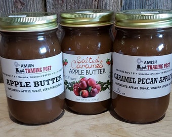 Amish Apple Butter Multiple flavors!