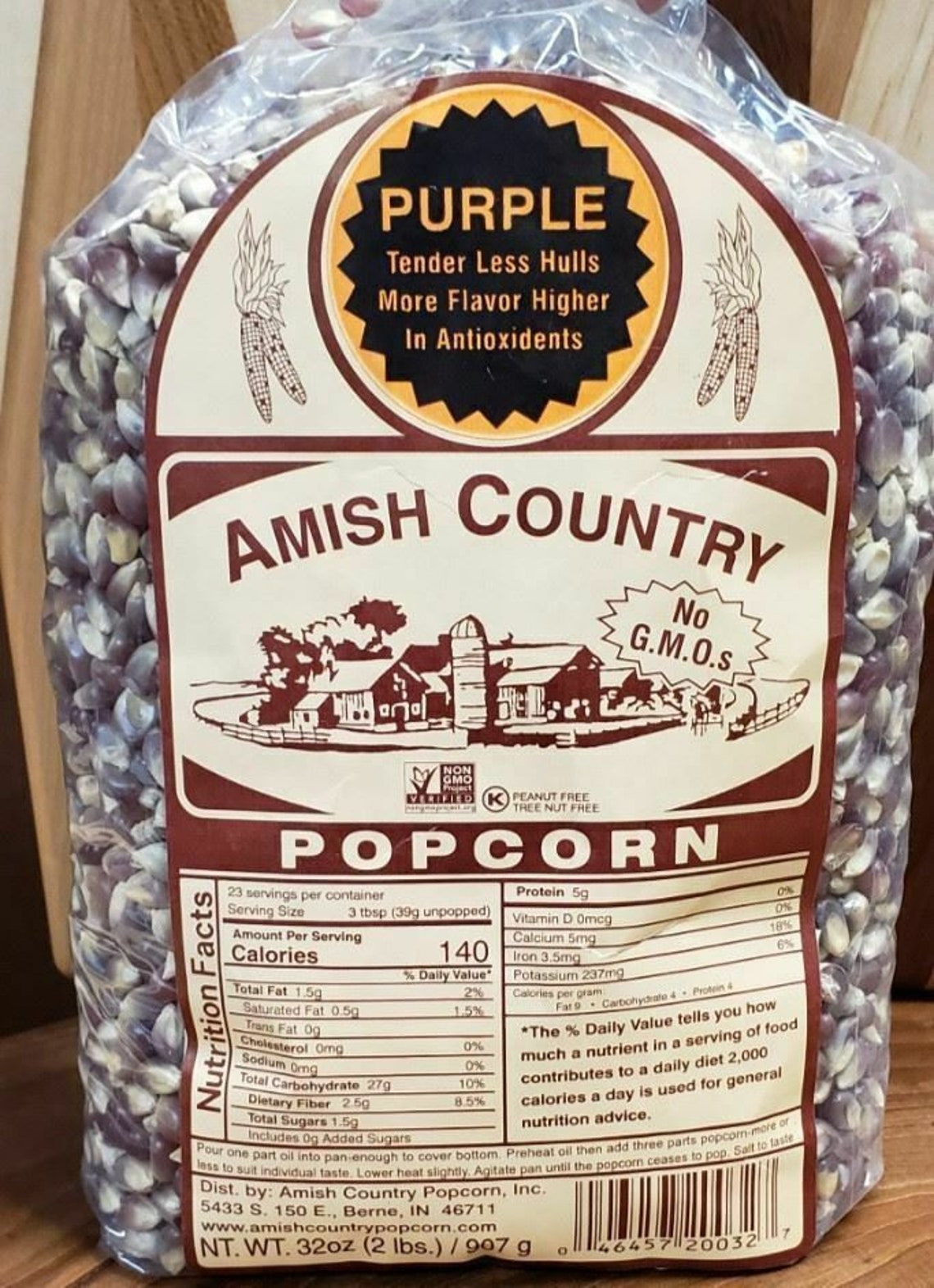 Popcorn Purple Etsy