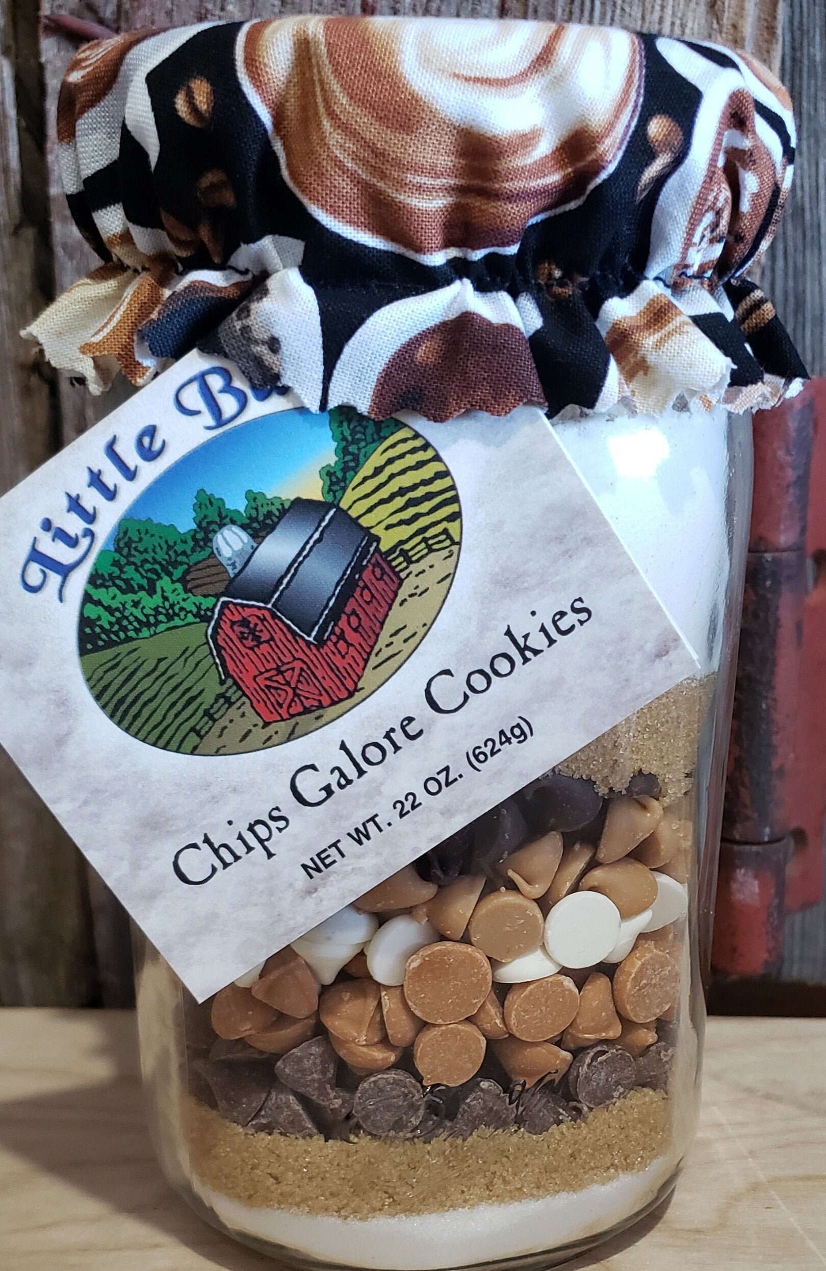 Little Barn Chips Galore Cookie Mix in a Jar Etsy