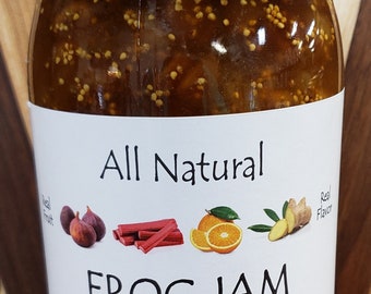 FROG JAM ( fig, Rhubarb, Orange, Ginger)