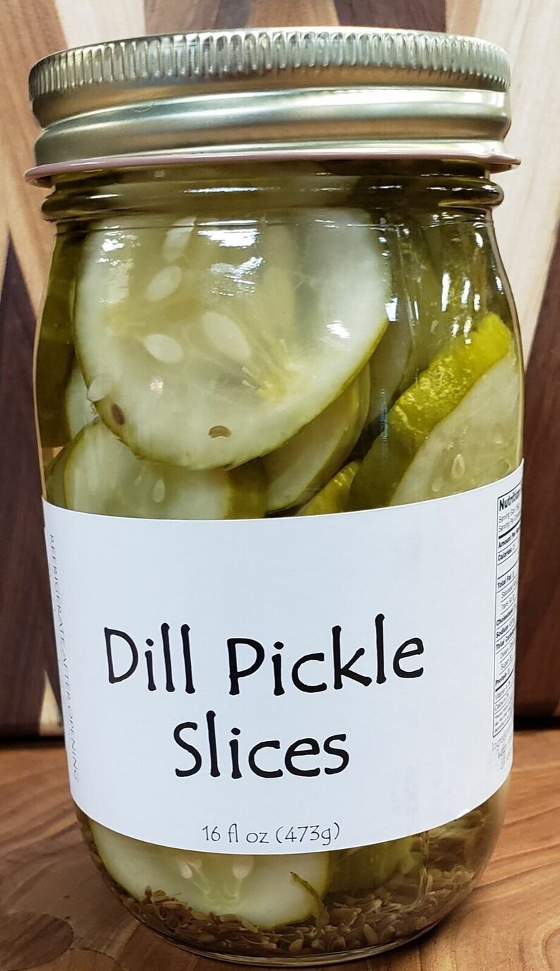 Amish Pickles 5 Flavors Etsy