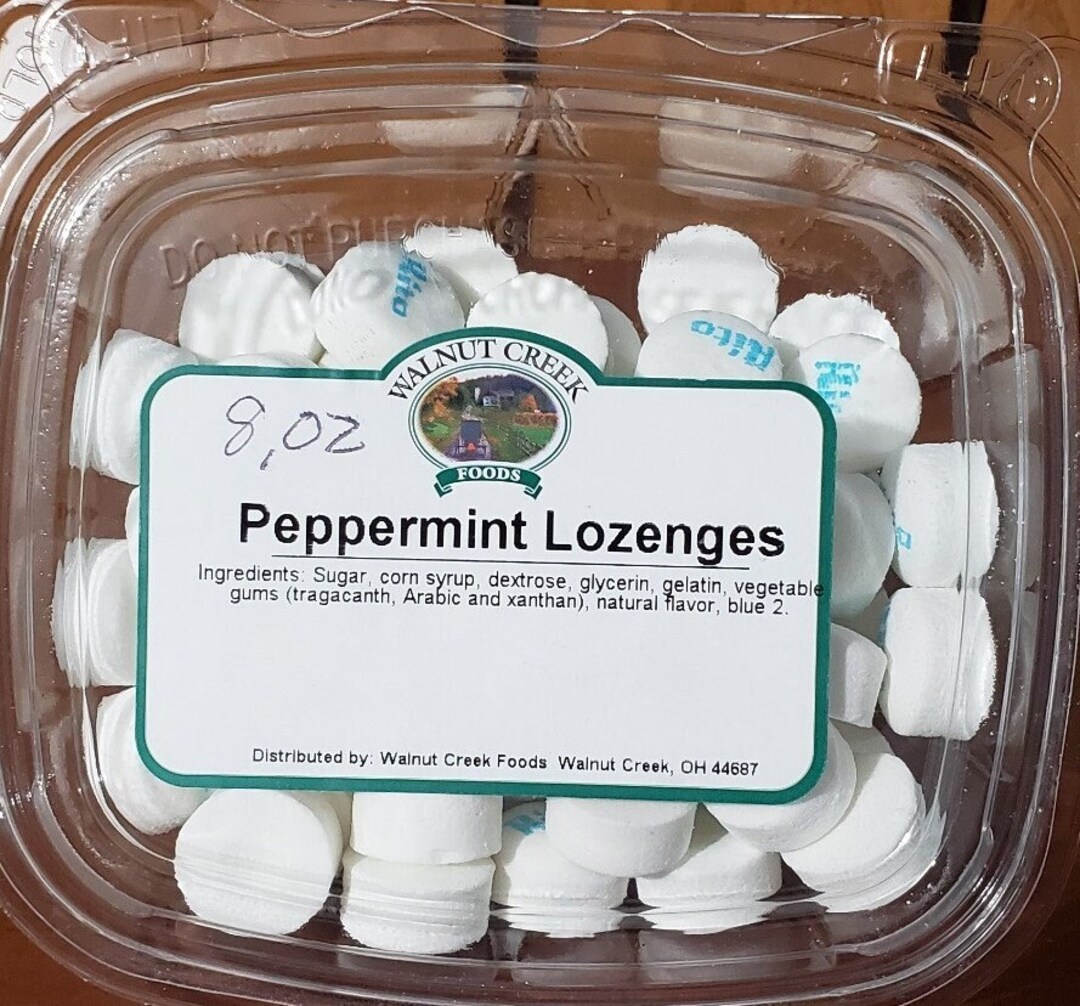 Peppermint Lozenge Etsy