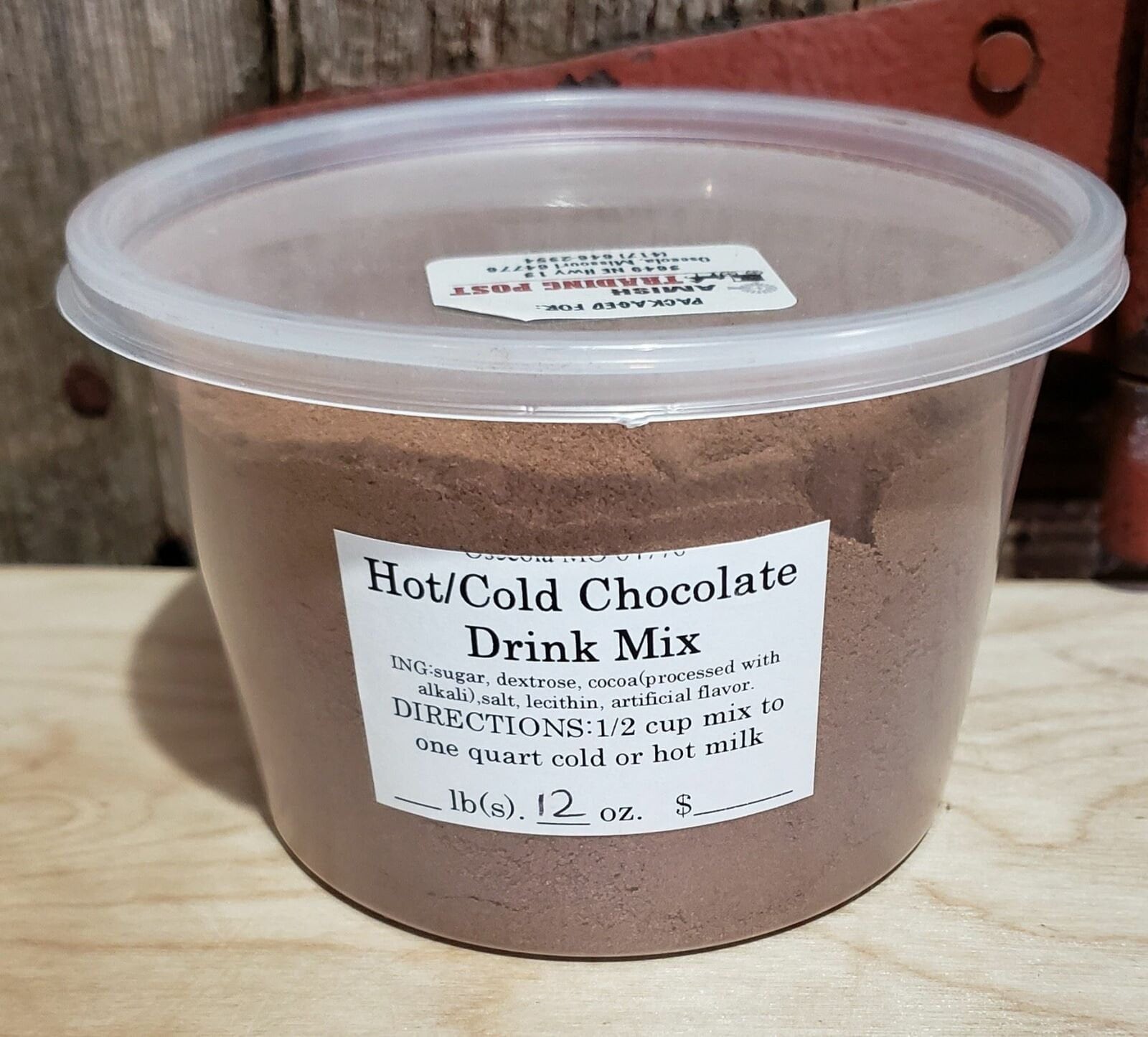 Instant Chocolate Milk Mix Hot or Cold Etsy