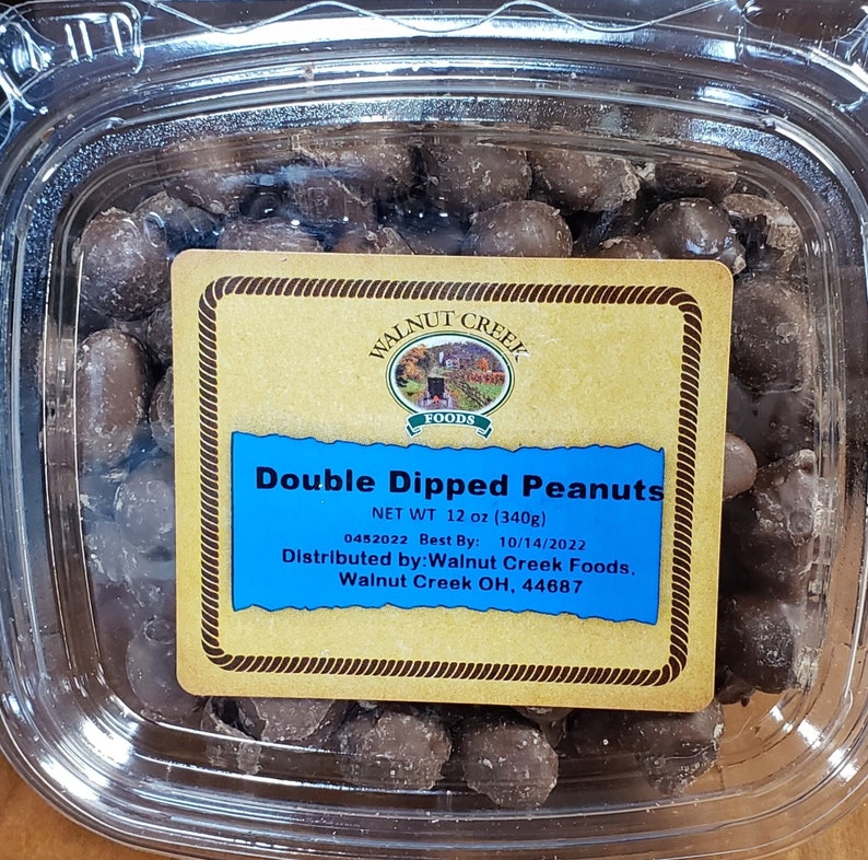 Chocolate Covered Peanuts Double Dipped Etsy
