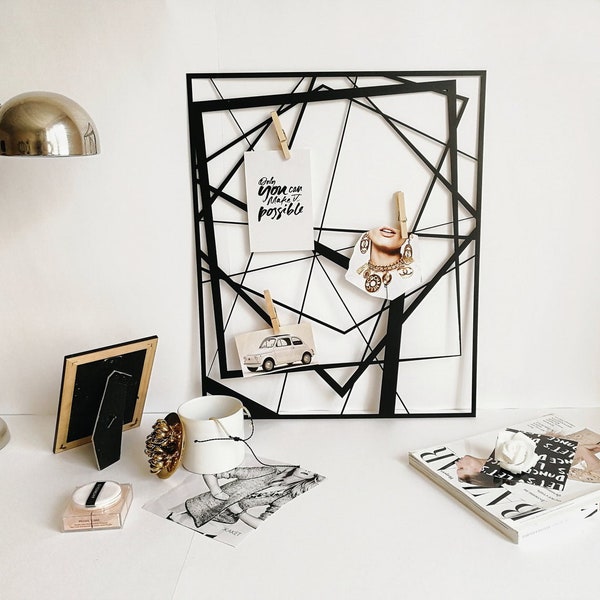 Wire Memo Board Etsy UK