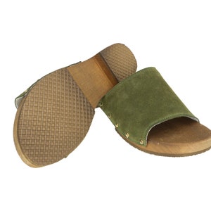 New Elegant Wooden Clogs / Natural and Eco Handmade Clogs / Moccasins ...