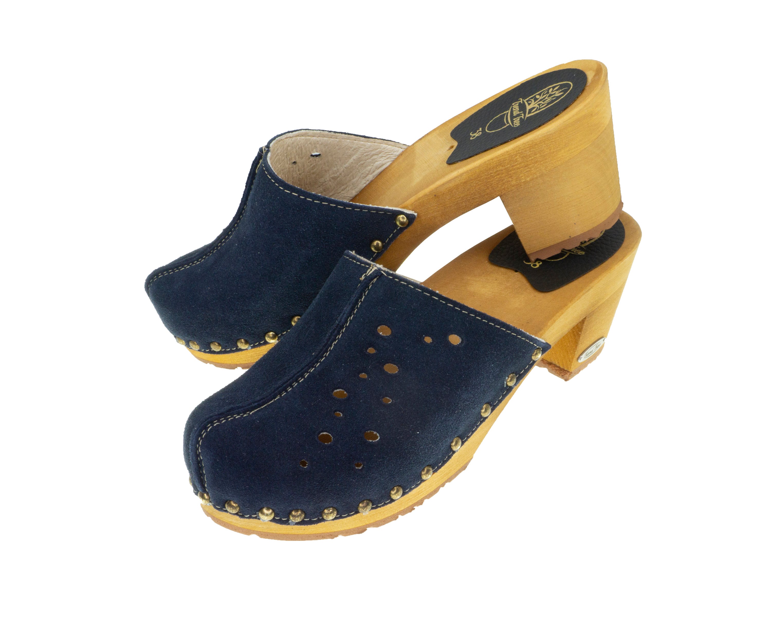 knitted clogs