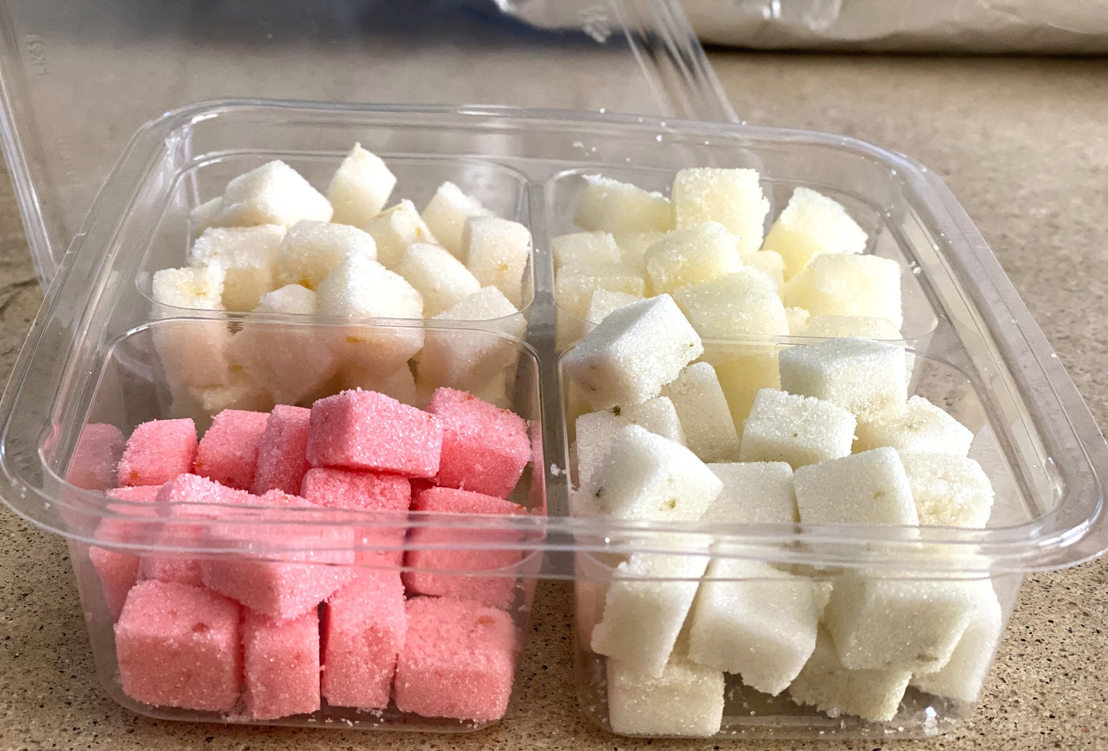 Flavored Sugar Cubes 4 Assorted Flavors Etsy