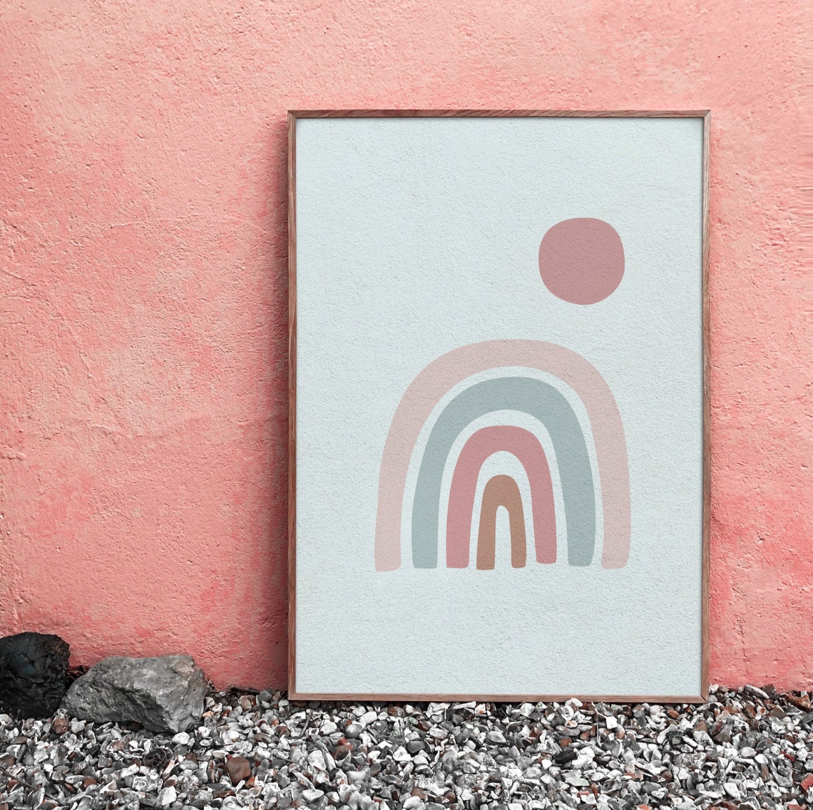 LIGHT PINK WALL Art Teen Girl Room Decor Pink Extra Large Etsy