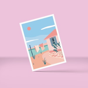 Carte postale ÉTÉ