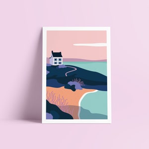 Gedruckte Illustration BELLE-ILE