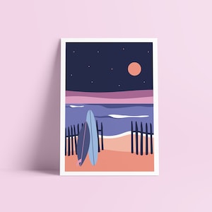 SURF printed artwork
