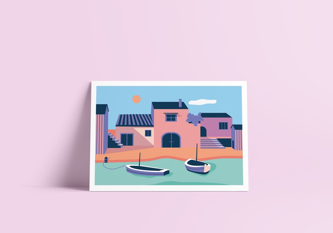 Majorca Iconography MAJORCA Printed Illustration - Etsy