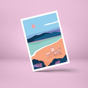 Carte postale LA PLAGE