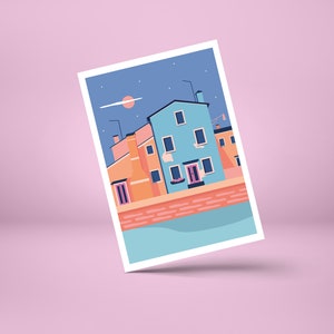 Carte postale BURANO