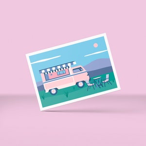 Carte postale FOODTRUCK
