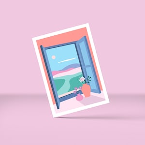Carte postale FENÊTRE