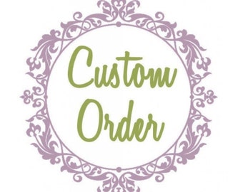 CUSTOM ORDER of any earrings