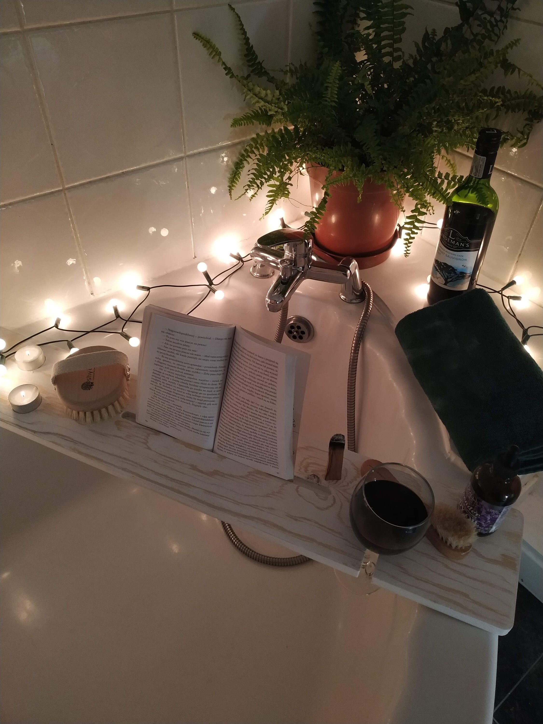 Wooden Bath Tray Etsy UK