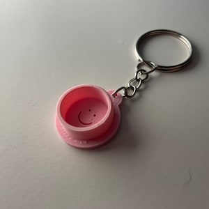 Pillbox keychain