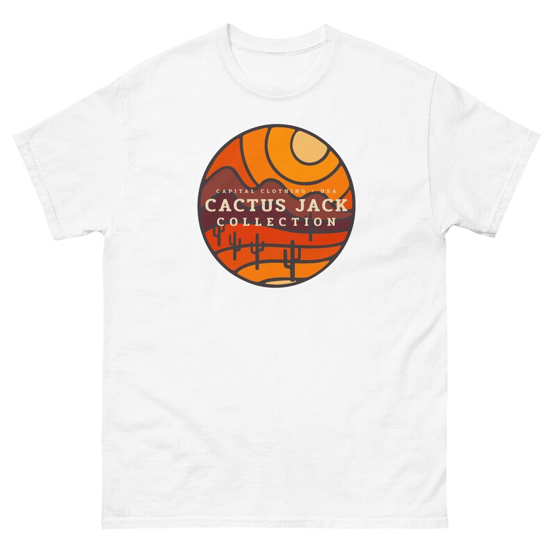 Cactus Jack Collection Retro Desert Graphic Tee, Southwest Apparel ...