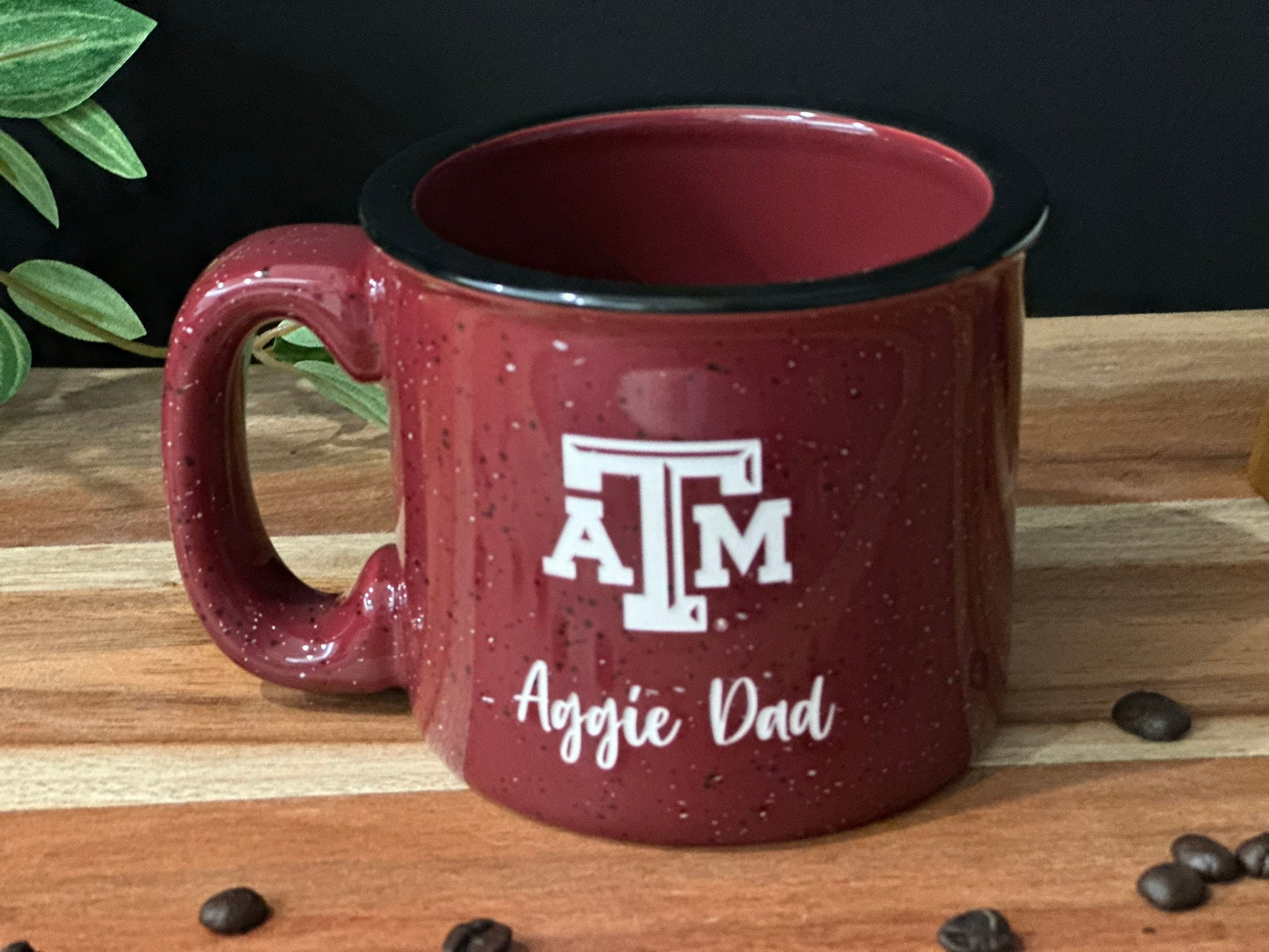 Personalized Sand Carved Deep Etched Texas A&M Aggie Dad Camp Style Coffee  Mug, Fathers Day Gift From Daughter Son, Birthday Gift for Him - Etsy