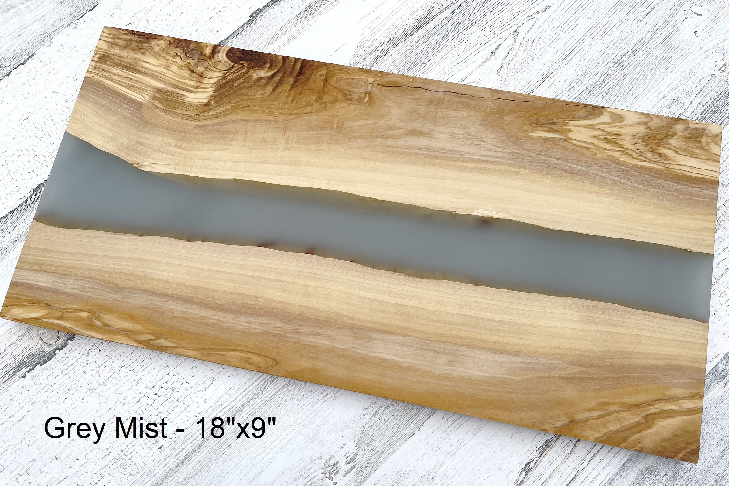 Epoxy Resin Olive Wood Charcuterie, Cheese and Meat Board, 15x4.5 FDA Food  Safe