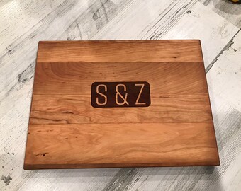 Custom Engraved Cutting Board, Fathers Day Cutting Board, Grilling Gift for Him, Wooden Cutting Boards Personalize, Engraved Engagement Gift