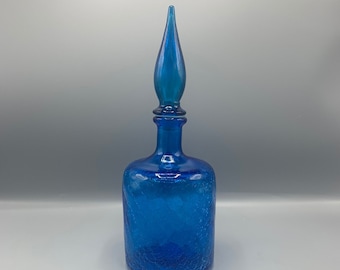 Empoli Genie Bottle / Decanter, Italy 1960’s, MCM