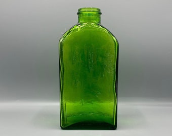 Helena Tynell, Art Glass Vase ’Lankkupullo’, Plank Bottle, Riihimäen Lasi, Finland, 1970’s