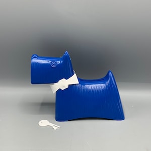 Scottish Dog Money Bank / Piggy Bank - ‘Skotte’ by Stig Lindberg for Handelsbanken, Sweden, 1961.