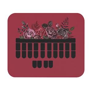 Court reporter mouse pad, stenographer, steno merch, steno student, Mouse Pad (Rectangle)