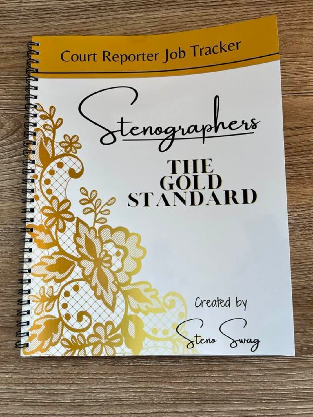 Court Reporter Job Tracker Depositions Stenographer - Etsy