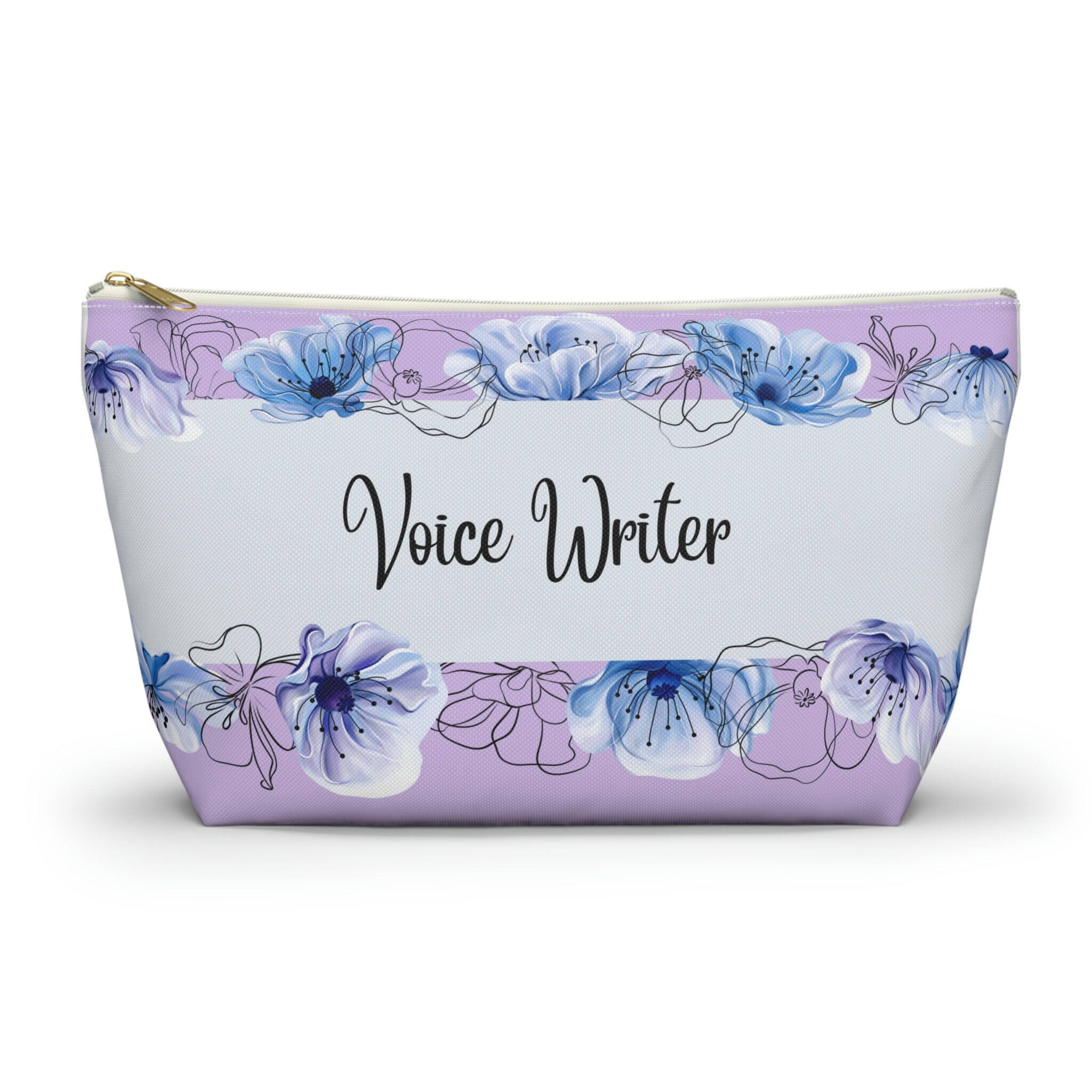 Voice writer Accessory Pouch w T-bottom