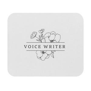 Voice writer, court reporter, captioner Mouse Pad (Rectangle)