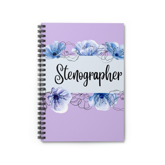 Stenographer Notebook