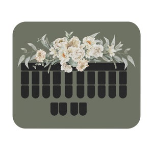 Court reporter mouse pad, stenographer, steno merch, steno student, Mouse Pad (Rectangle)