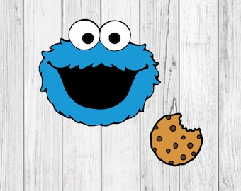 Download Cookie Monster Svg Etsy