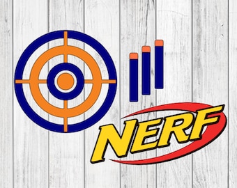 nerf targets etsy