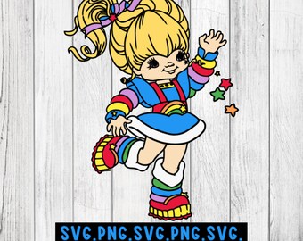 Download Rainbow Brite Svg Etsy