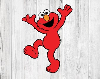 Download Elmo Birthday Svg Etsy