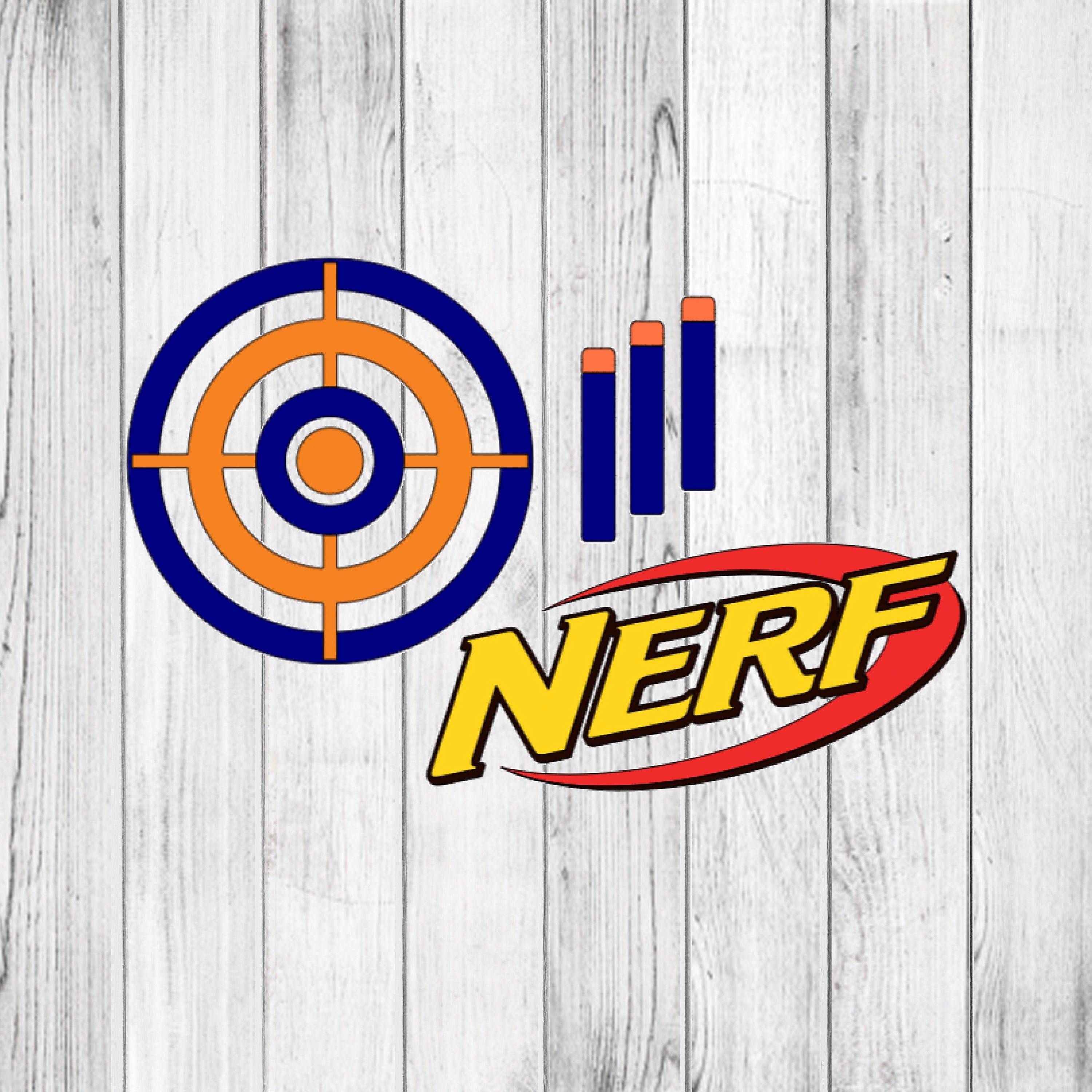 nerf targets etsy