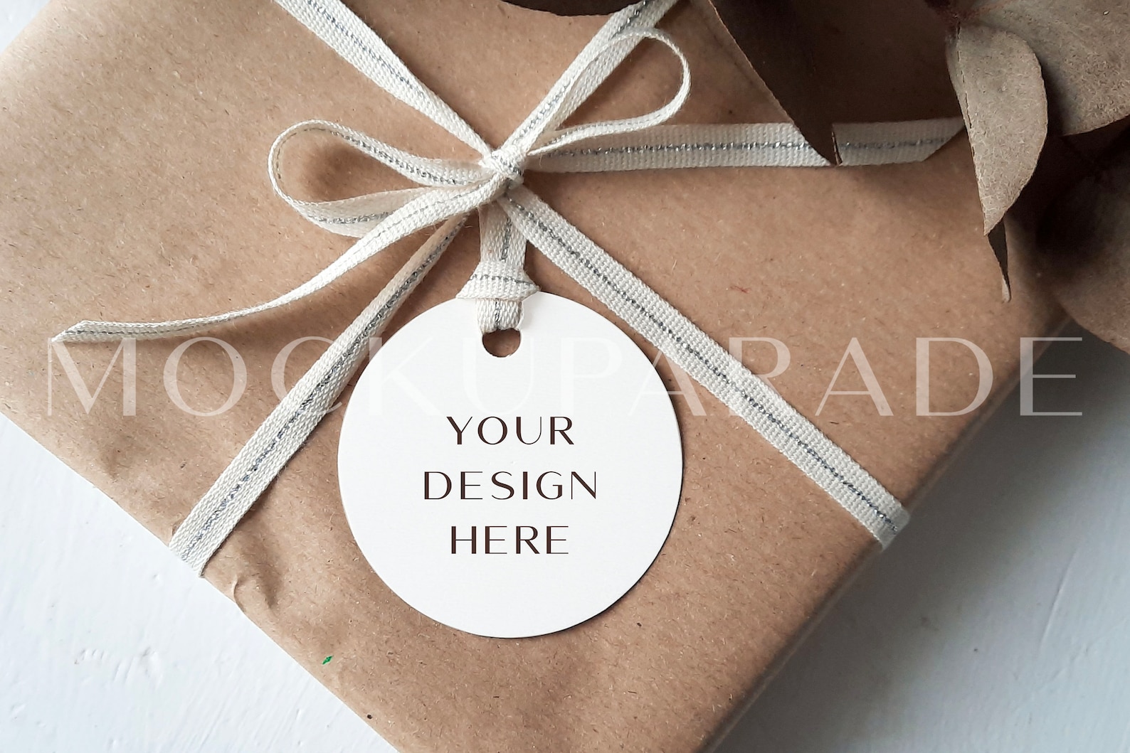 Tag Mockup Round Tag Mockup PSD Styled Mockup Gift Tags Etsy