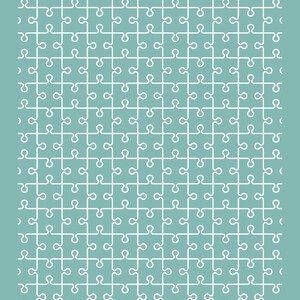 May include: A white jigsaw puzzle with 100 pieces on a light blue background. The puzzle is assembled and the pieces are all connected. The text "SC-203388" is printed in the bottom right corner of the image.